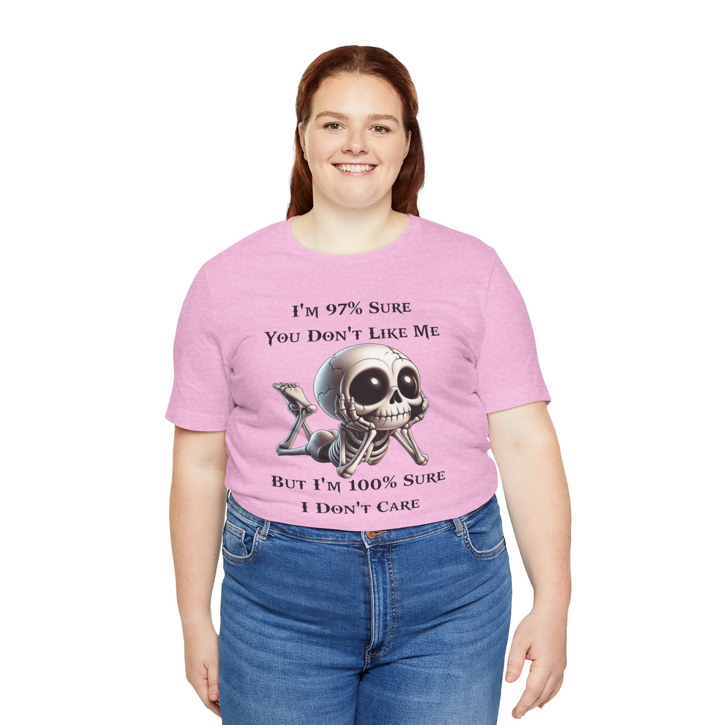 Don't Like Me Skull Graphic Tee, Funny T-Shirt, Perfect for Everyday Fashion