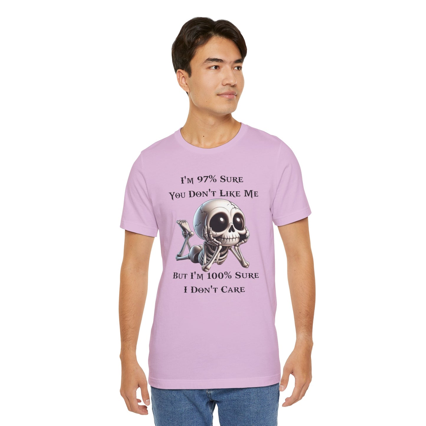 Don't Like Me Skull Graphic Tee, Funny T-Shirt, Perfect for Everyday Fashion
