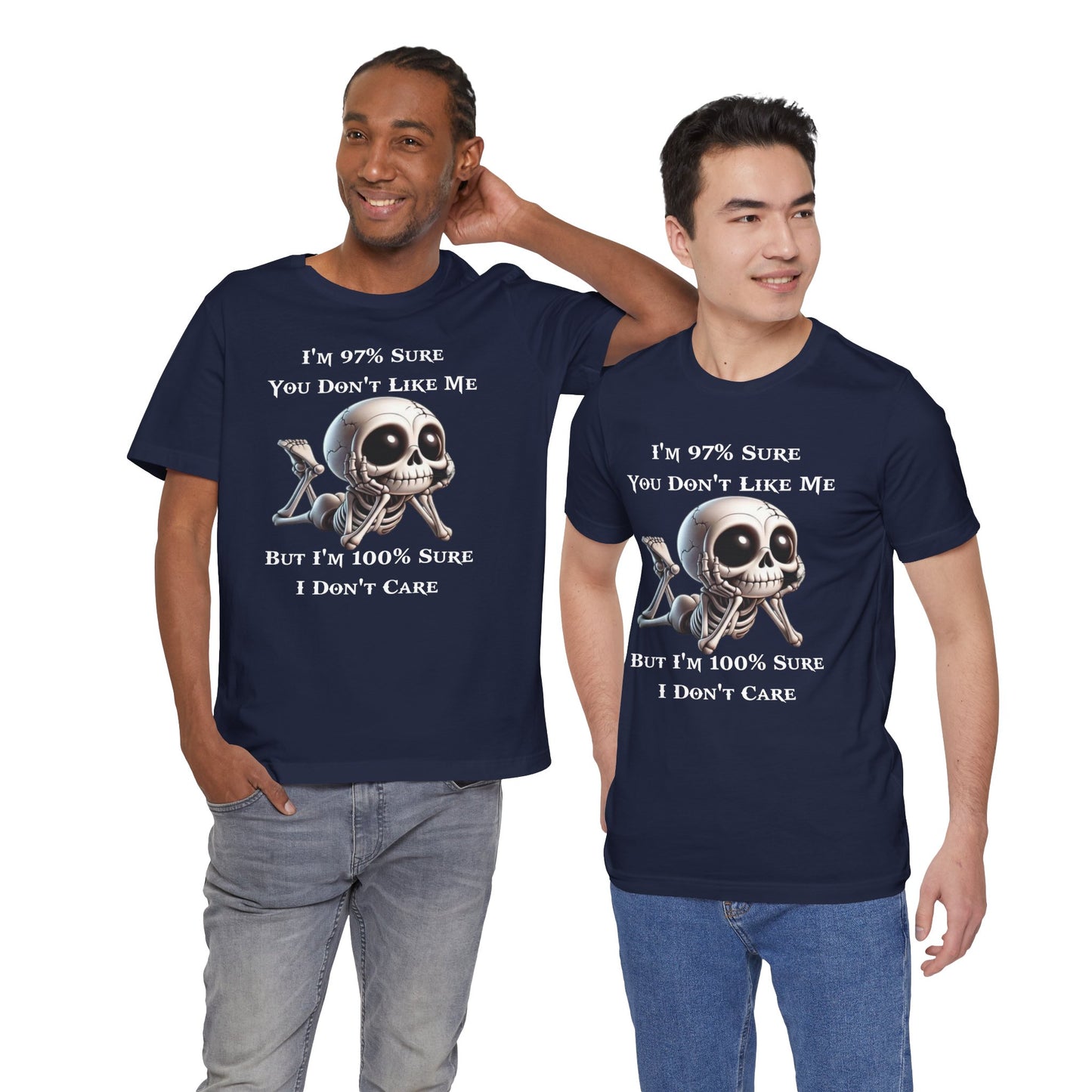 Don't Like Me Skull Graphic Tee, Funny T-Shirt, Perfect for Everyday Fashion