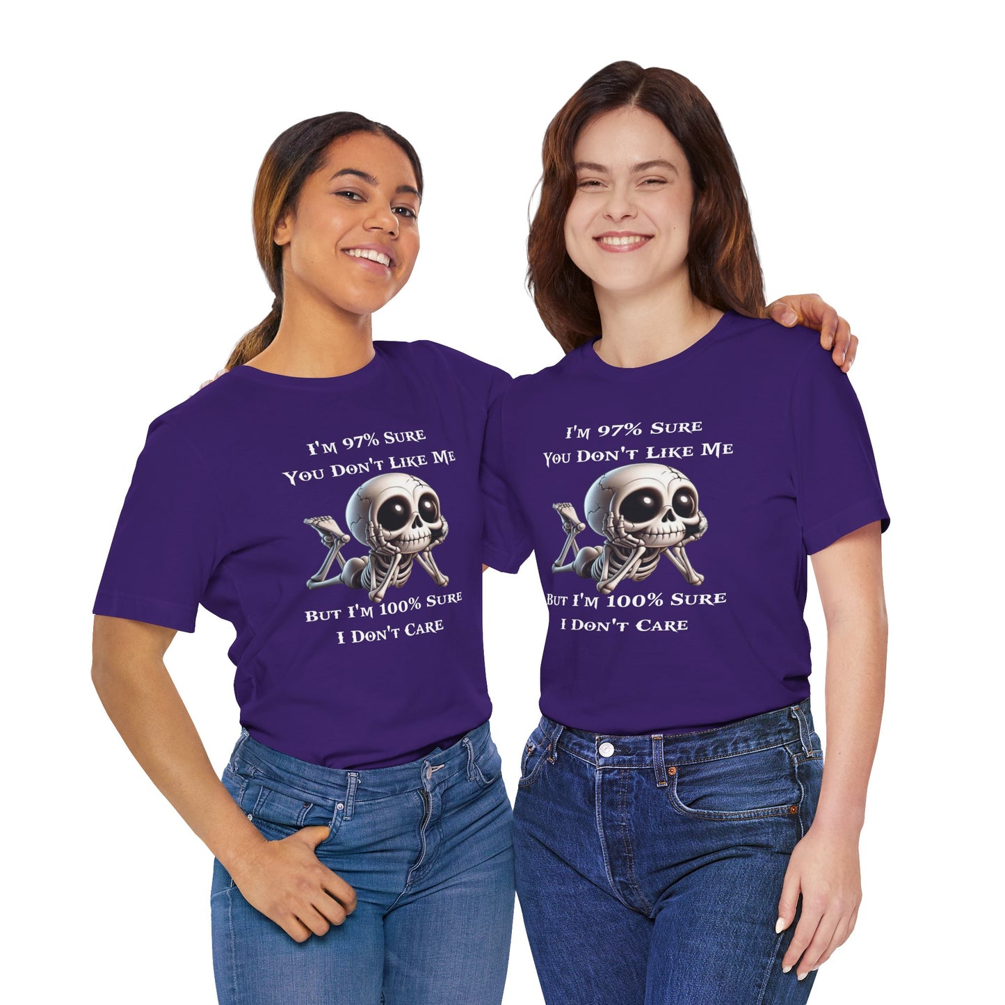 Don't Like Me Skull Graphic Tee, Funny T-Shirt, Perfect for Everyday Fashion