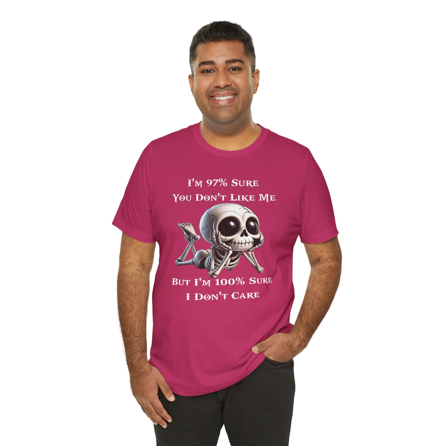 Don't Like Me Skull Graphic Tee, Funny T-Shirt, Perfect for Everyday Fashion