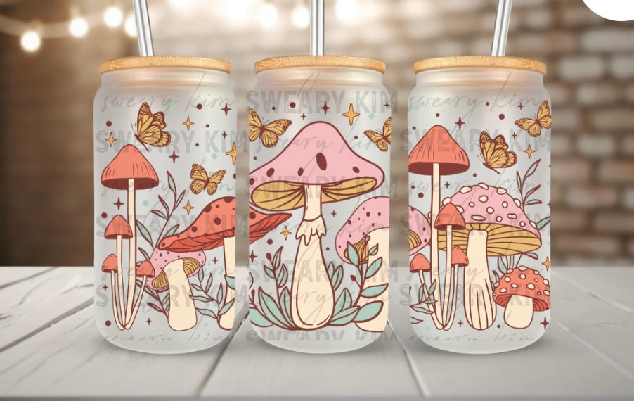 Pink Mushrooms