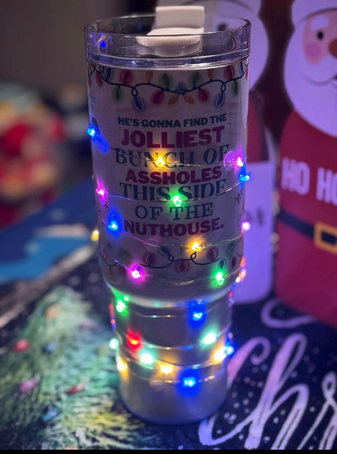 SEEN ON LIVE 30oz LIGHT UP TUMBLER