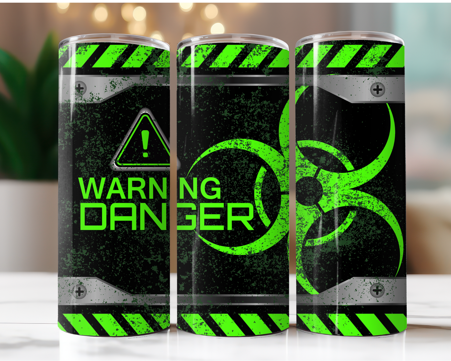 Warning Danger Neon Green