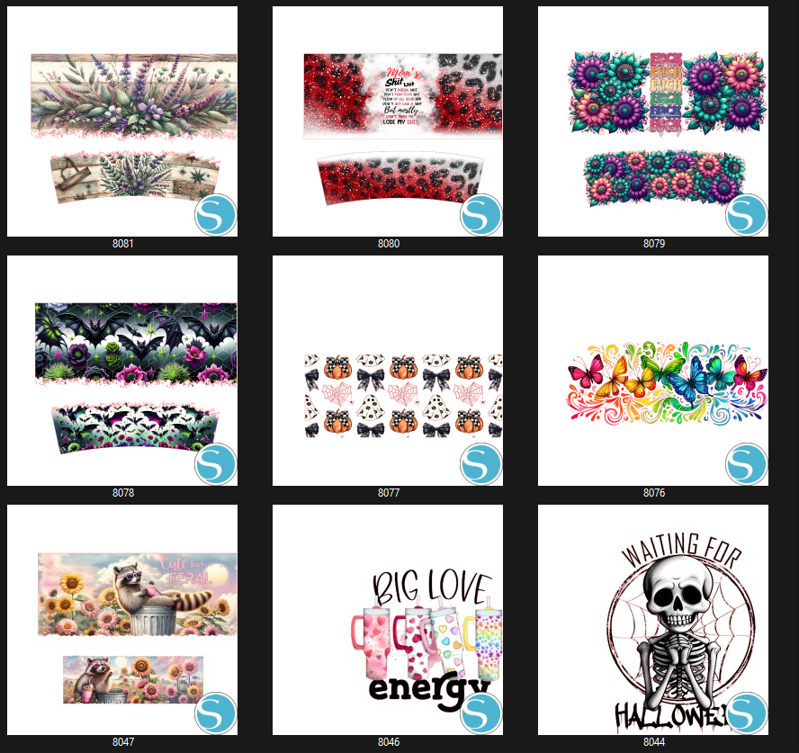 SEEN ON LIVE 40oz and 30oz Sublimation Tumbler