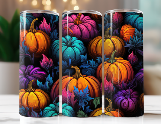 Colorful Pumpkins