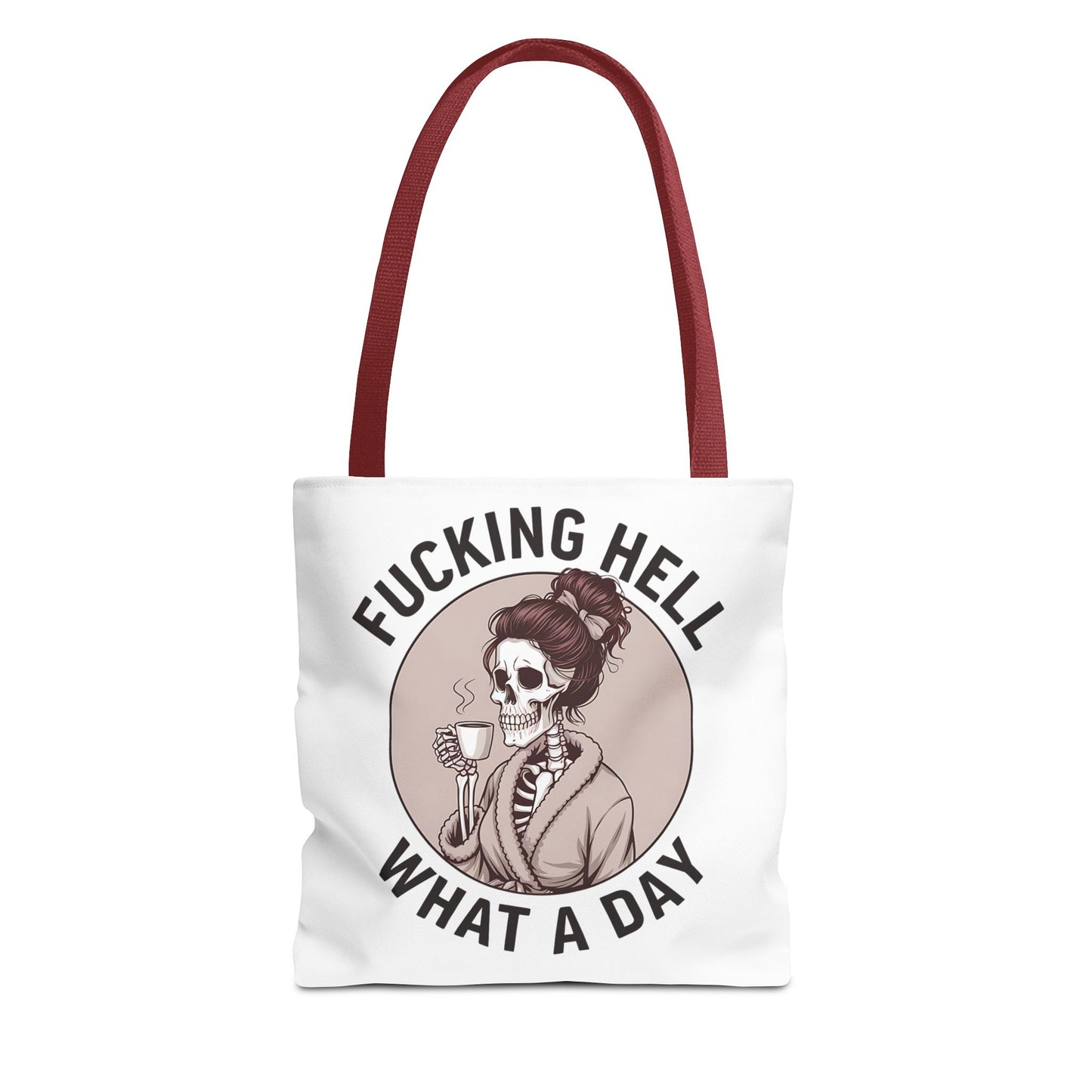 "Fucking Hell What a Day" Tote Bag - Stylish, Fun & Eye-Catching Tote for Everyday Use