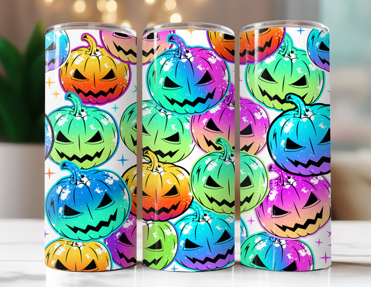 Neon Pumpkins