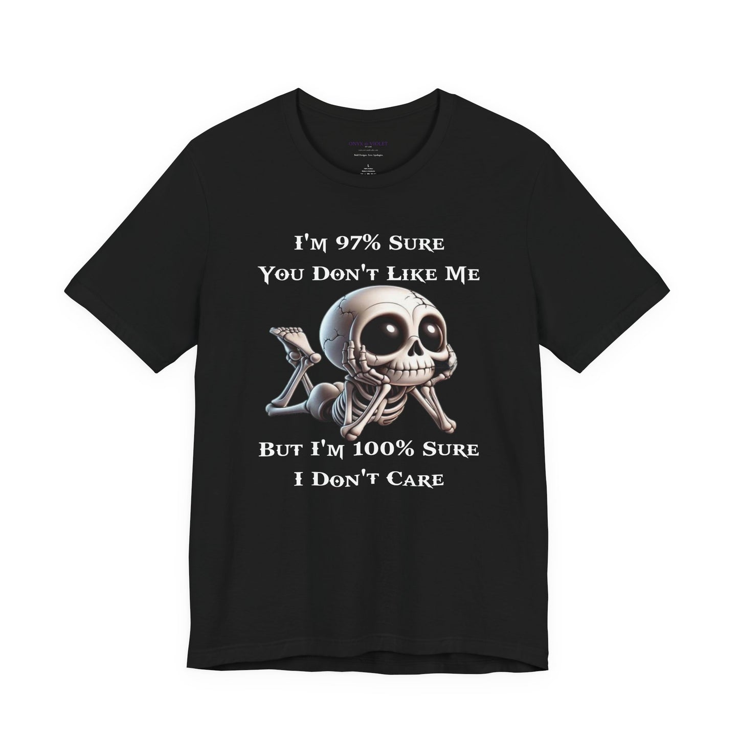 Don't Like Me Skull Graphic Tee, Funny T-Shirt, Perfect for Everyday Fashion