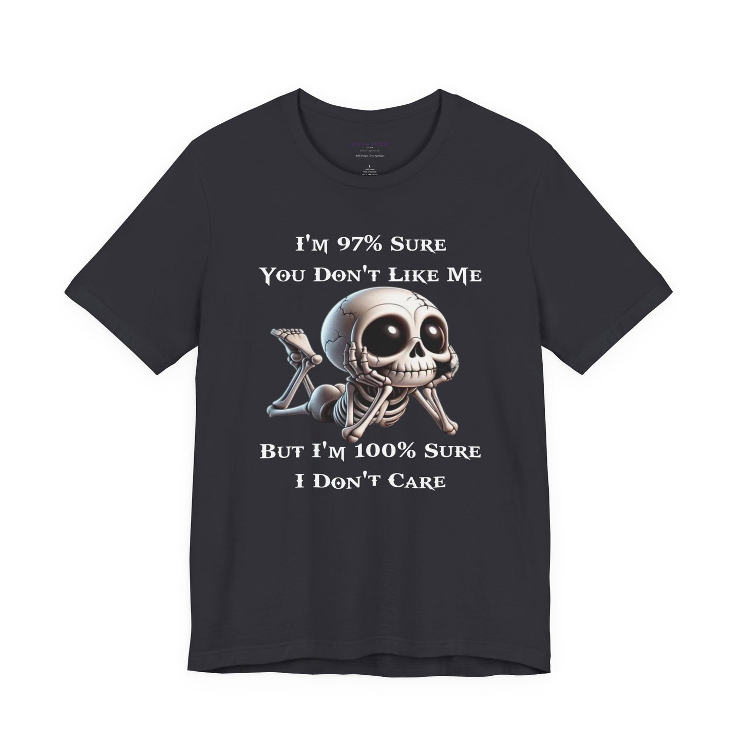 Don't Like Me Skull Graphic Tee, Funny T-Shirt, Perfect for Everyday Fashion