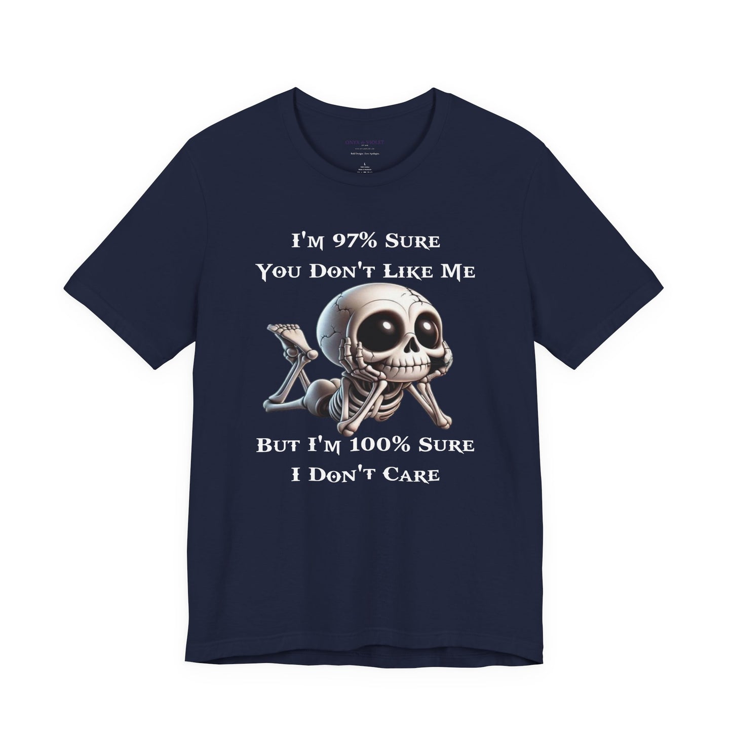 Don't Like Me Skull Graphic Tee, Funny T-Shirt, Perfect for Everyday Fashion
