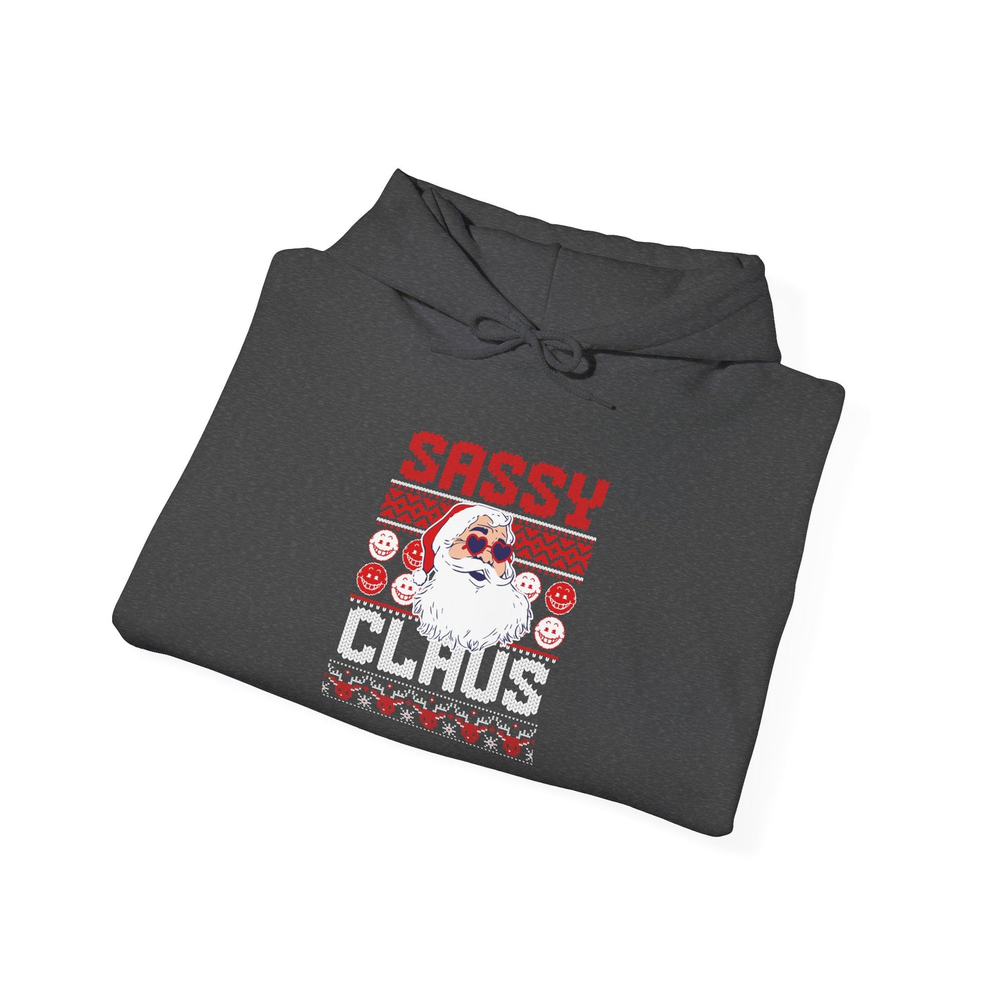 Sassy Claus Christmas Unisex Heavy Blend™ Hooded Sweatshirt