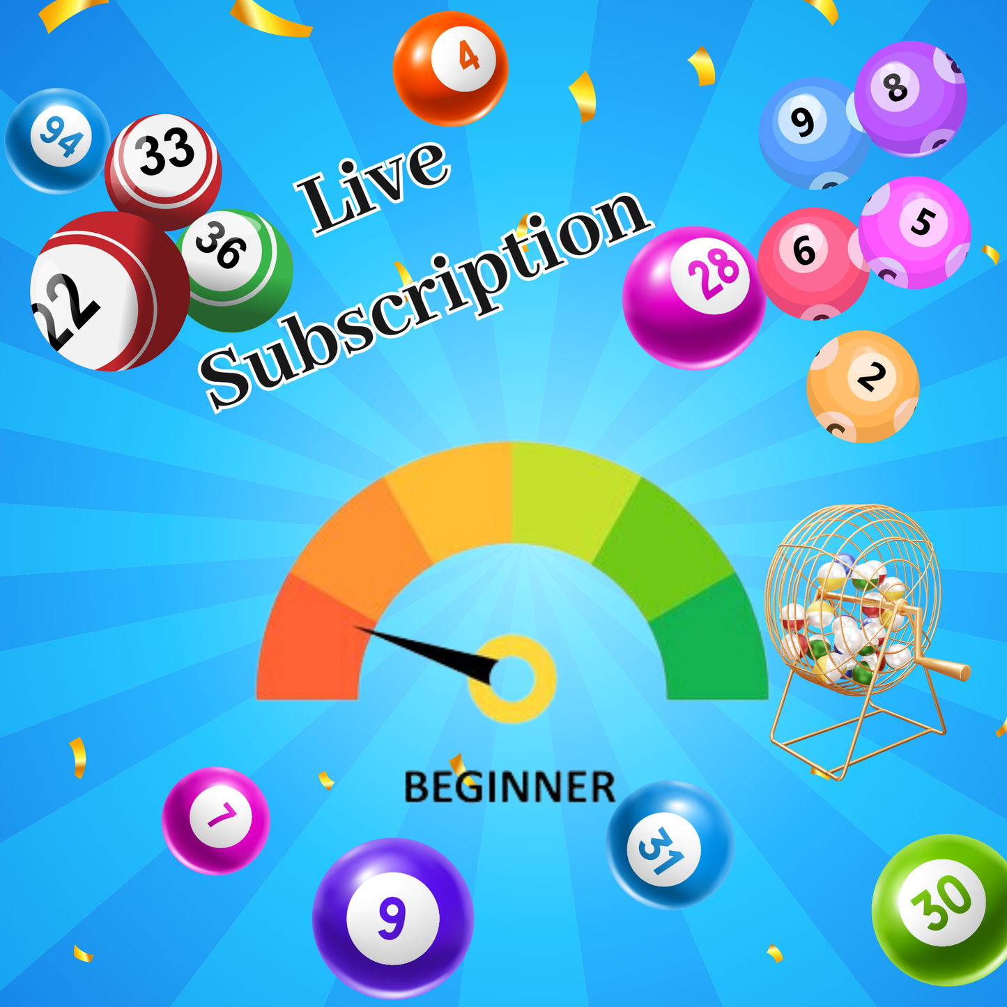 Beginner Live Show Monthly Subscription