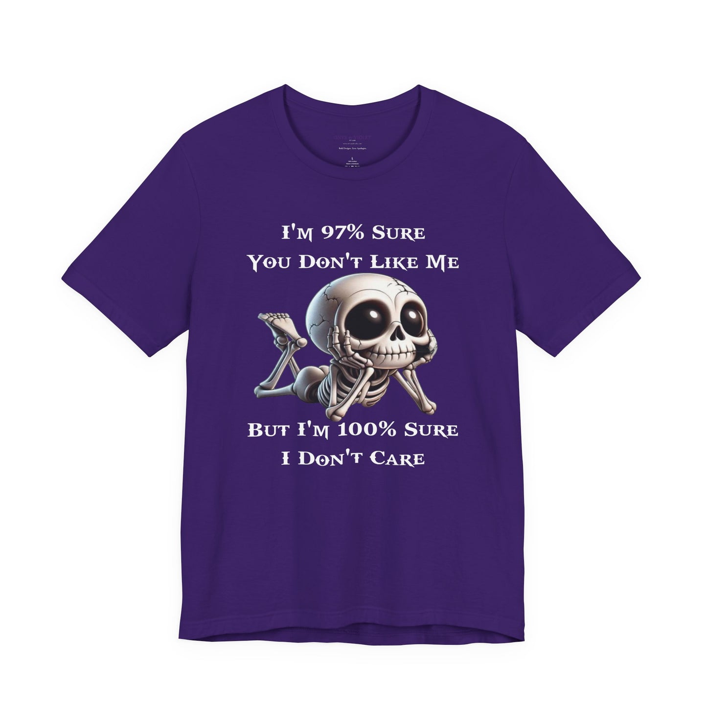 Don't Like Me Skull Graphic Tee, Funny T-Shirt, Perfect for Everyday Fashion
