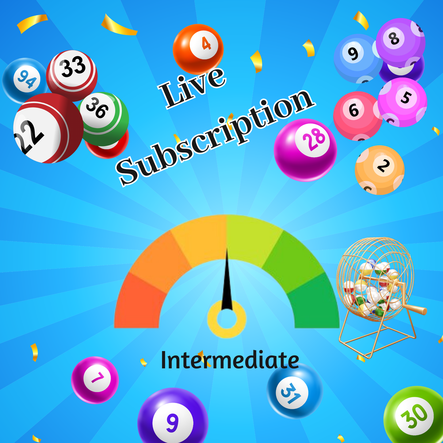 Intermediate Live Show Monthly Subscription