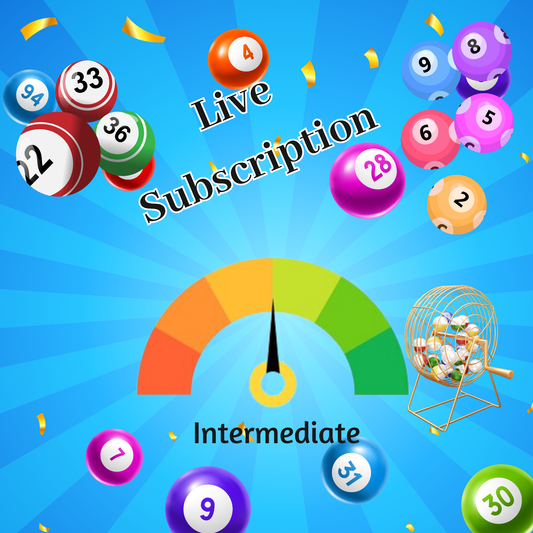 Intermediate Live Show Monthly Subscription