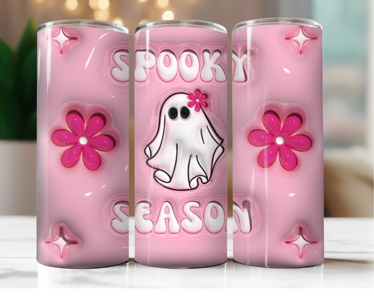 Pink Ghost Spooky Season