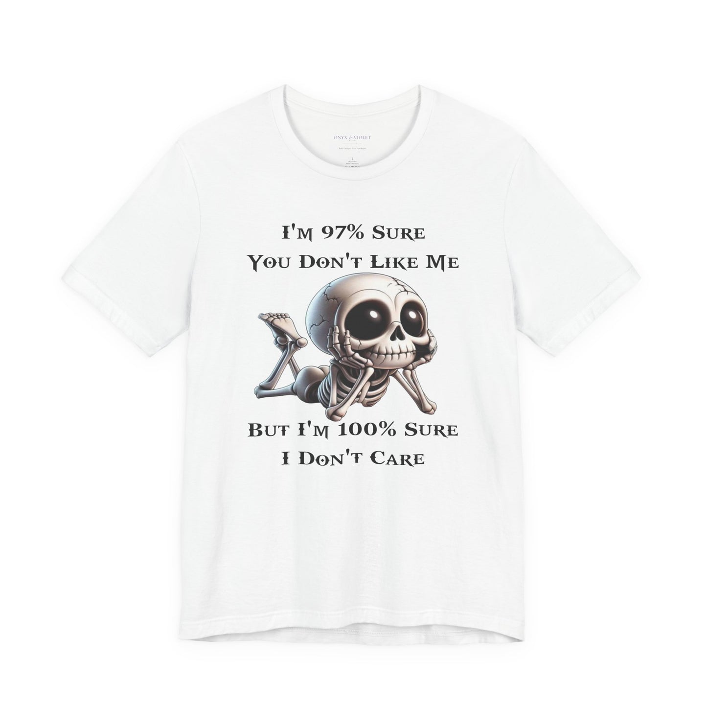 Don't Like Me Skull Graphic Tee, Funny T-Shirt, Perfect for Everyday Fashion