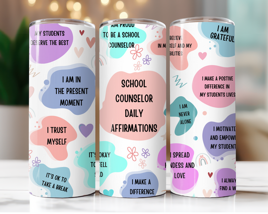 School Counselor Daily Affirmations