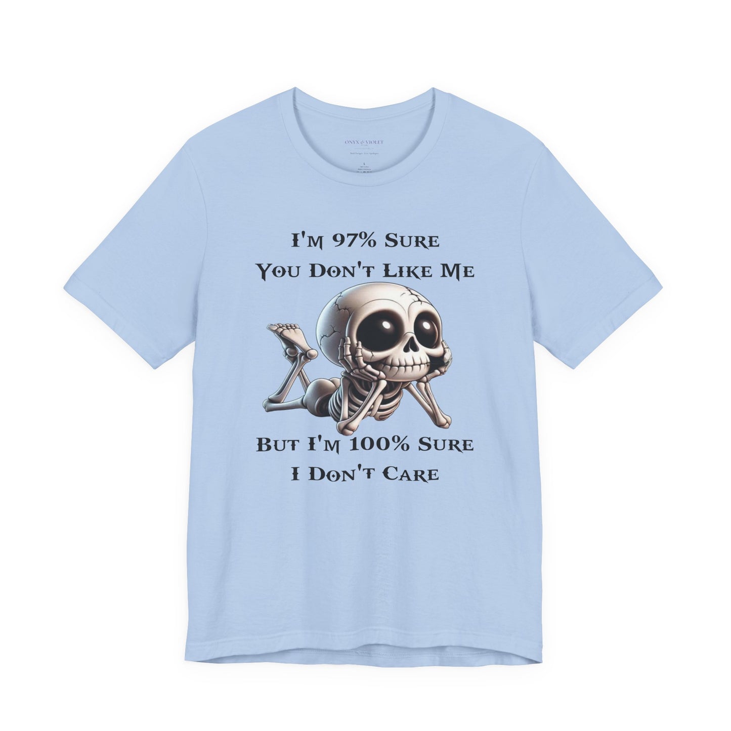 Don't Like Me Skull Graphic Tee, Funny T-Shirt, Perfect for Everyday Fashion