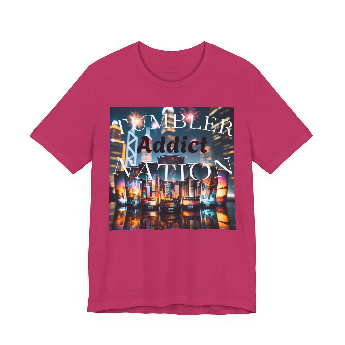 Tumbler Addict Nation - Perfect for Coffee Lovers, Gift for Friends, Casual Wear, and Fun Apparel!