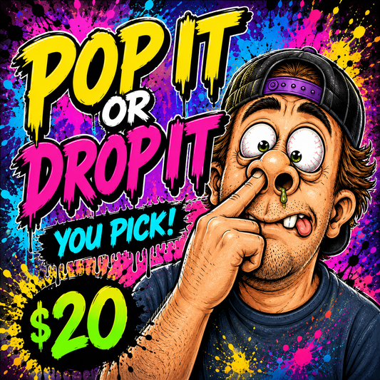 08/05 YOU PICK IT- LIVE WEDNESDAY 7pm ET Pop It or Drop It TUMBLER