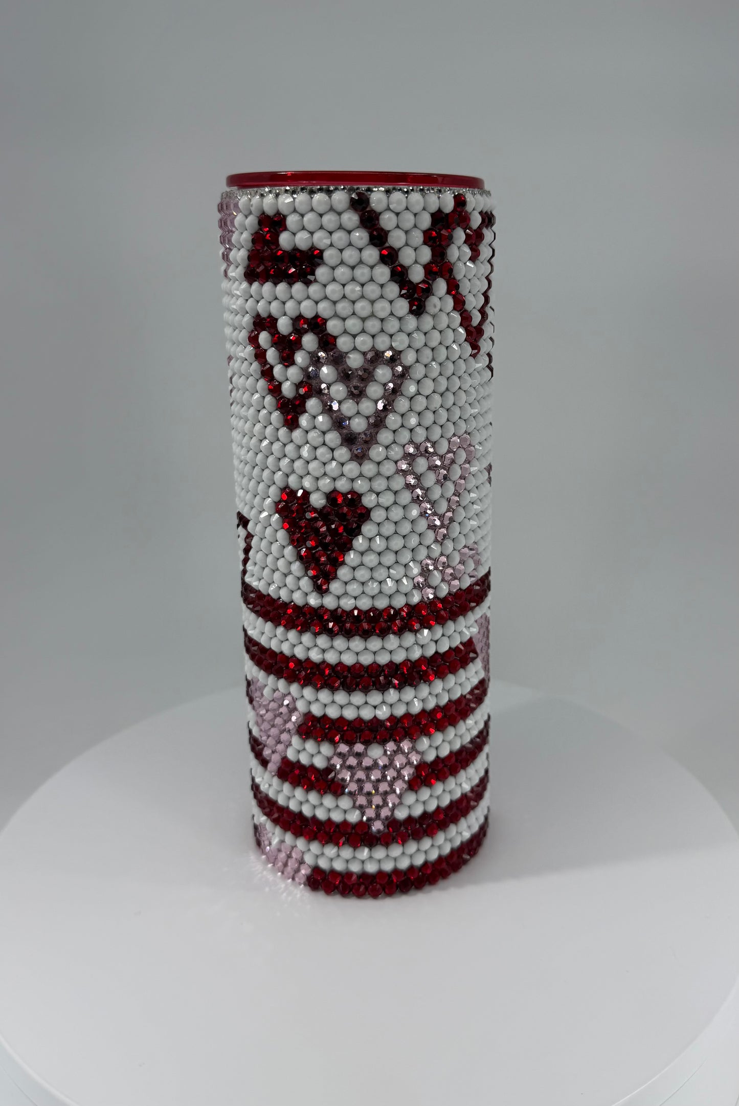 Rhinestone Hearts 20oz Tumbler
