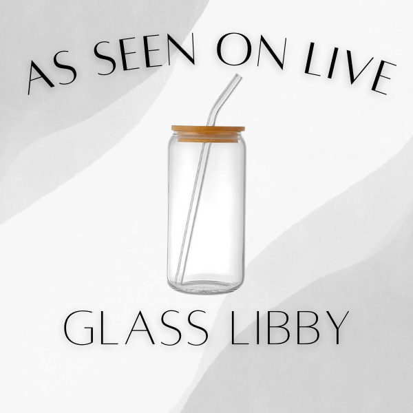 Seen On Live Glass Drinkware