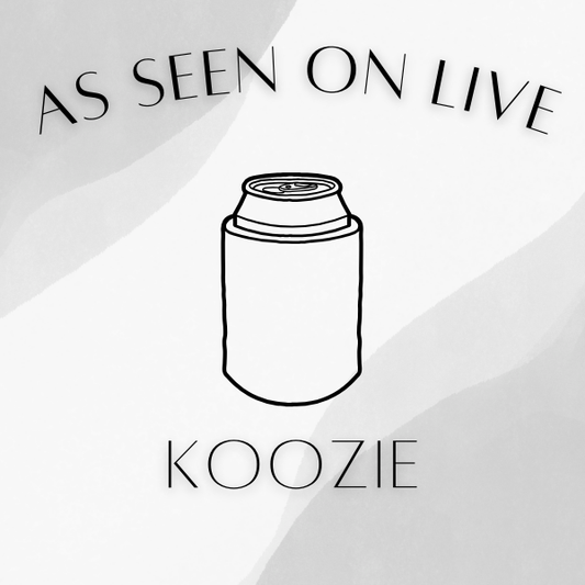 SEEN ON LIVE Koozie