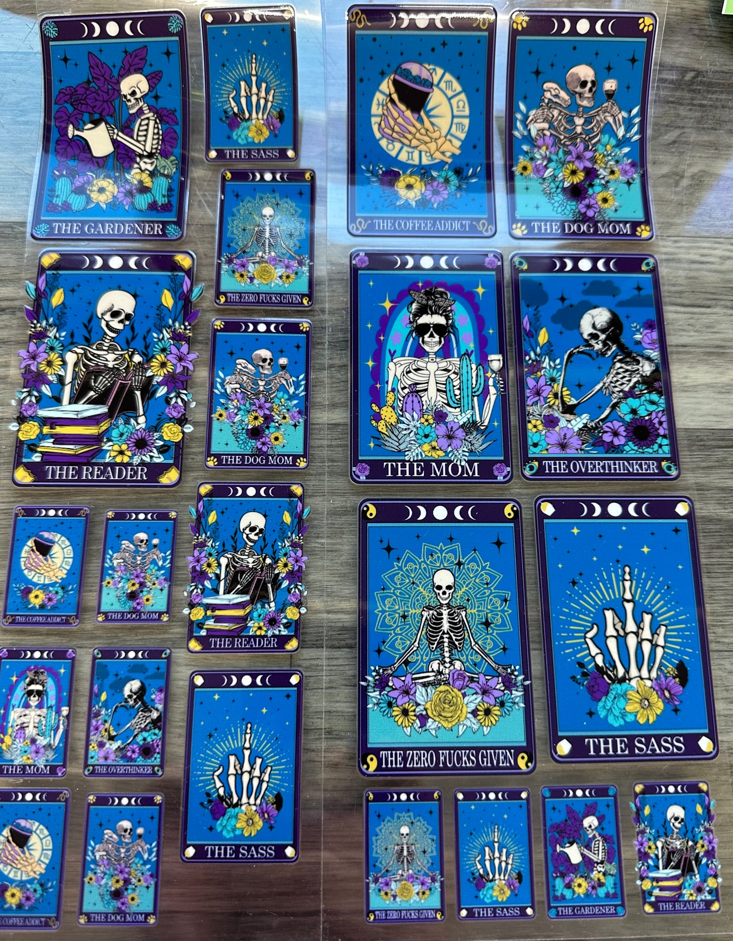 Blue Tarot Cards Adult Possible