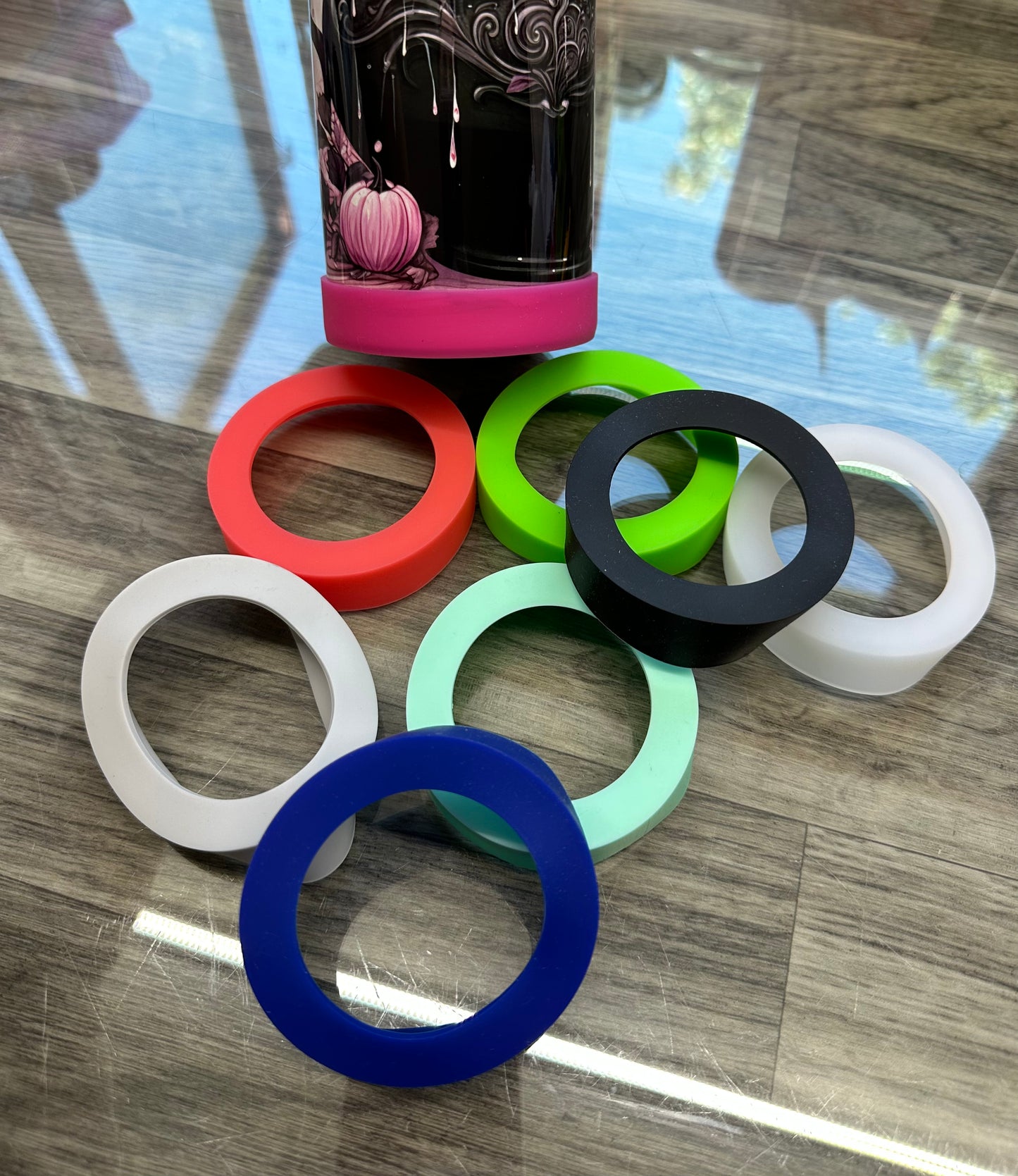 Color Rubber Bumper for 20oz Tumblers