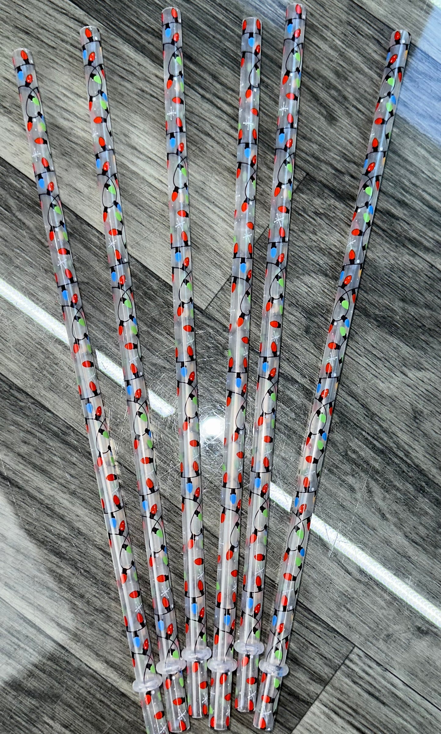 10 inch Christmas Lights Straw