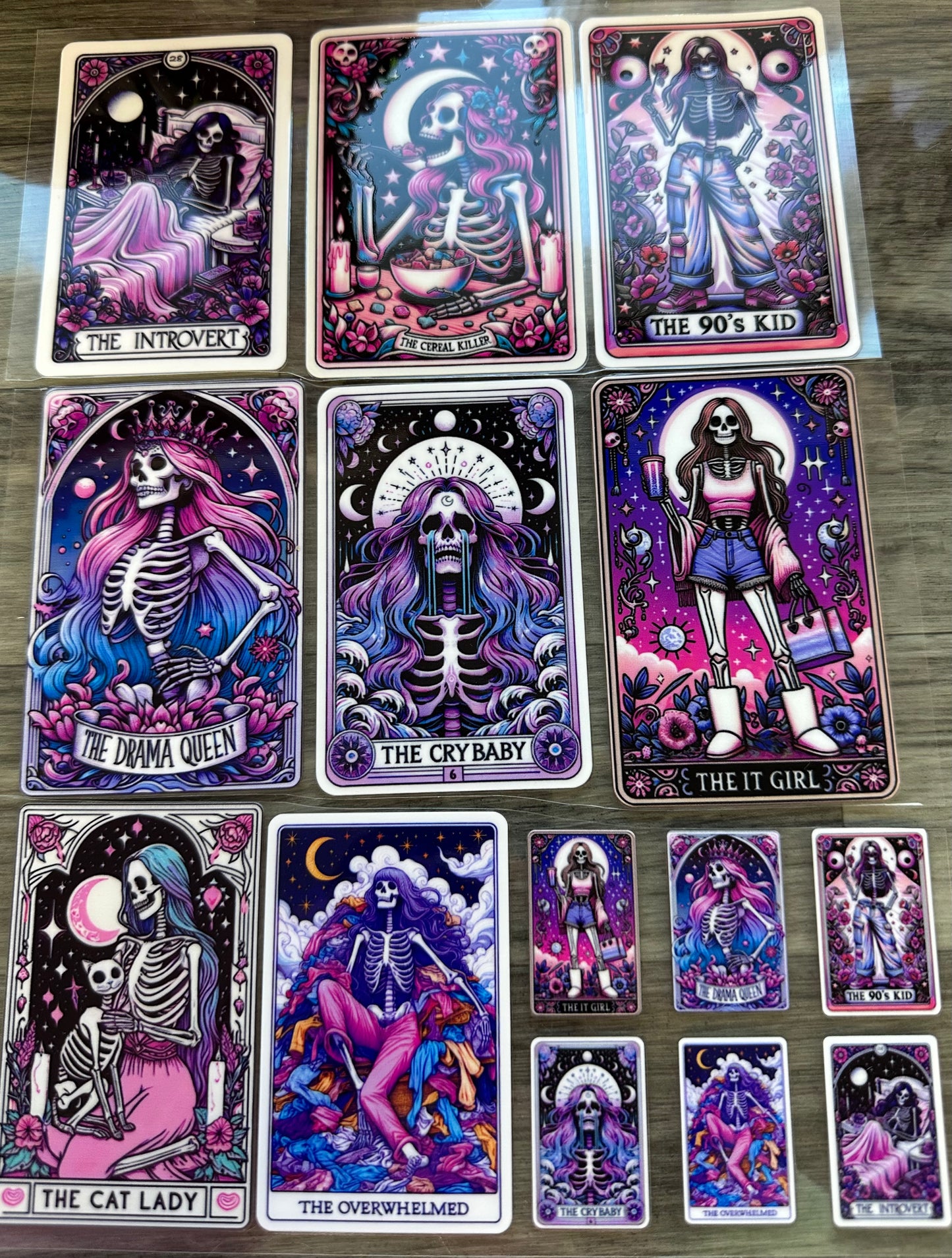 Purple Tarot Cards