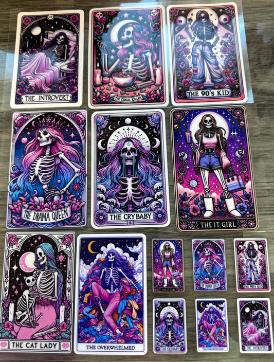 Purple Tarot Cards