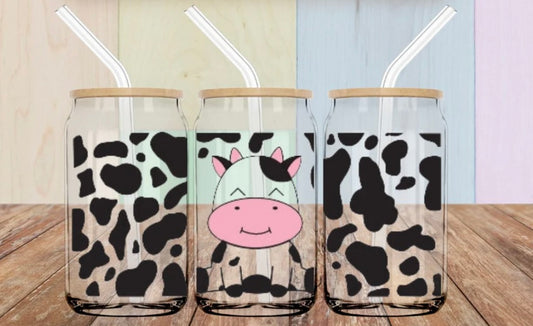 Cow Glass Libby