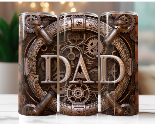 Dad Steampunk Gears