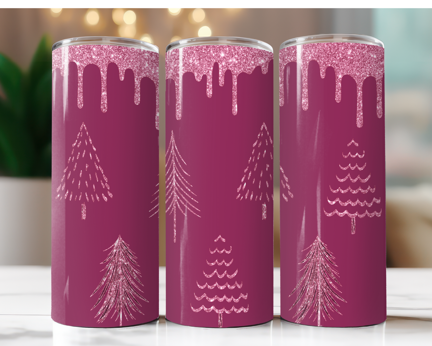 Pink Pine Trees