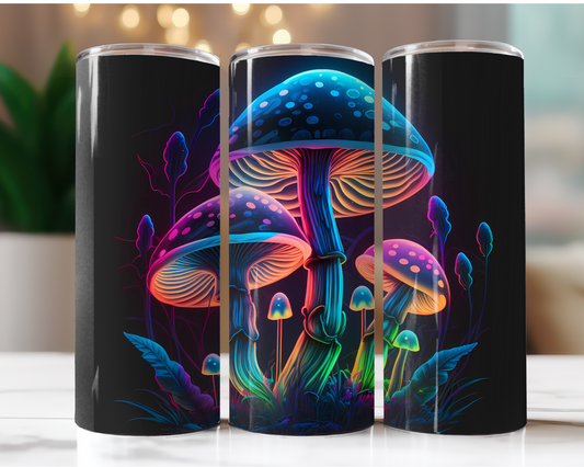 Neon Mushrooms