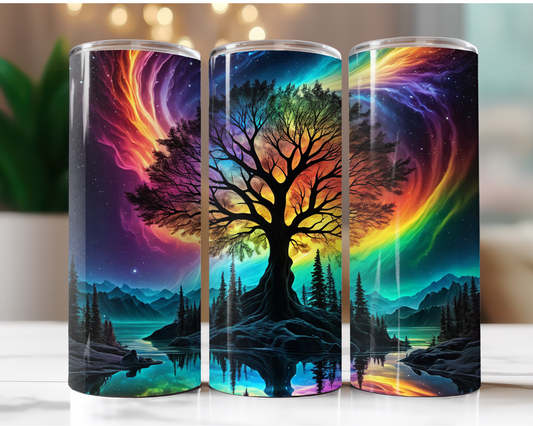 Tree Of Life Aurora Borealis