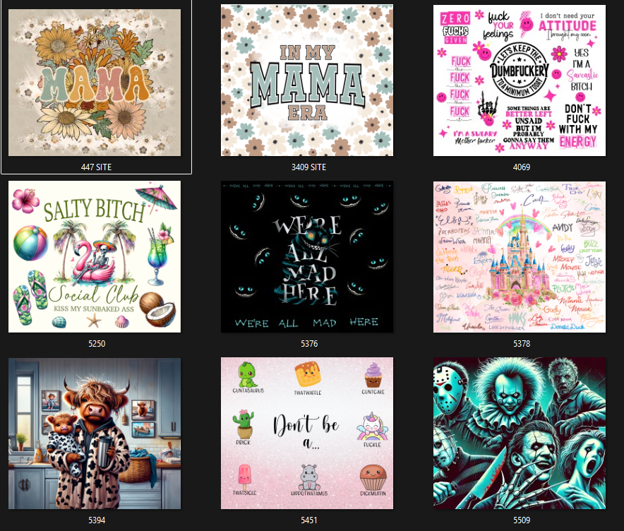 SEEN ON LIVE Sublimation Tumbler