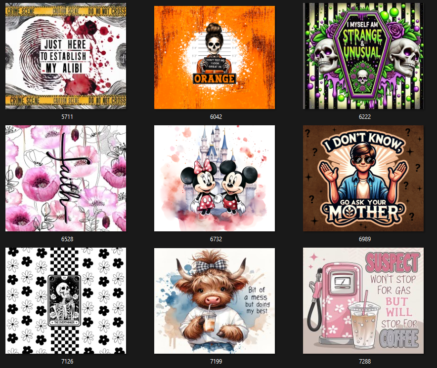 SEEN ON LIVE Sublimation Tumbler