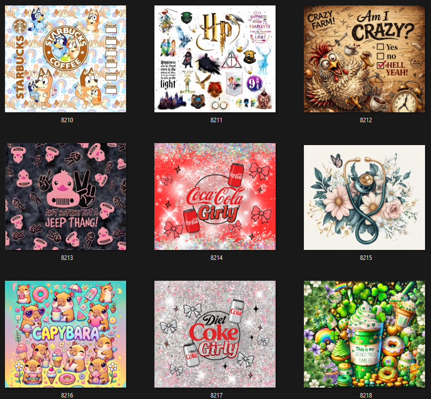 SEEN ON LIVE Sublimation Tumbler