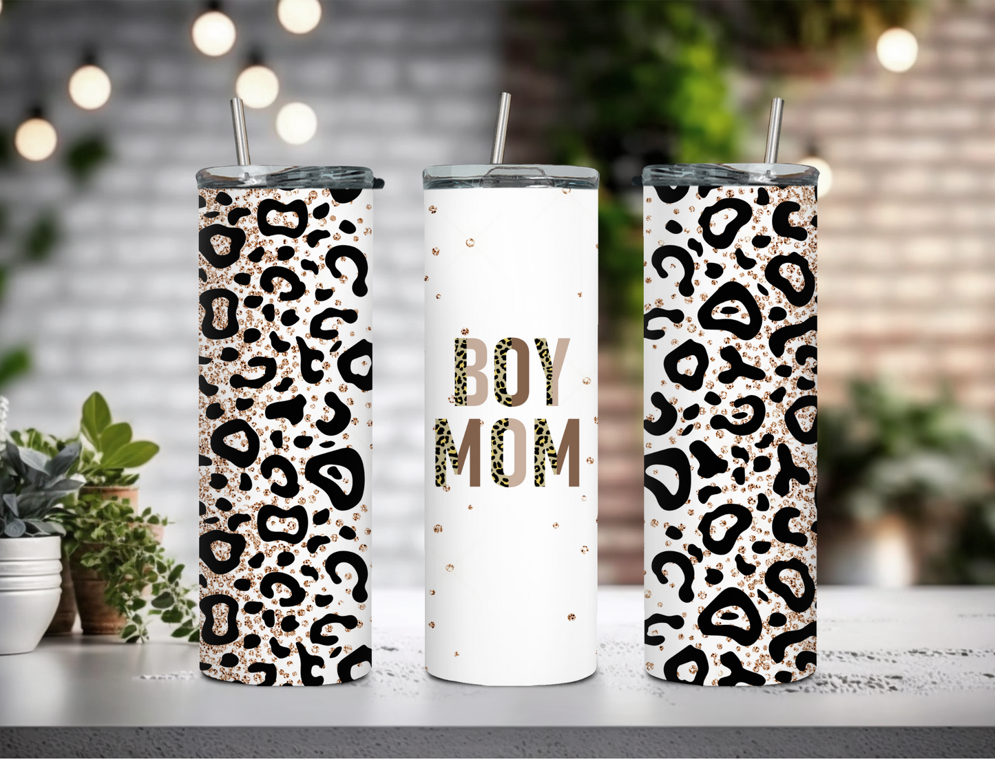 Boy Mom Cheeta Print