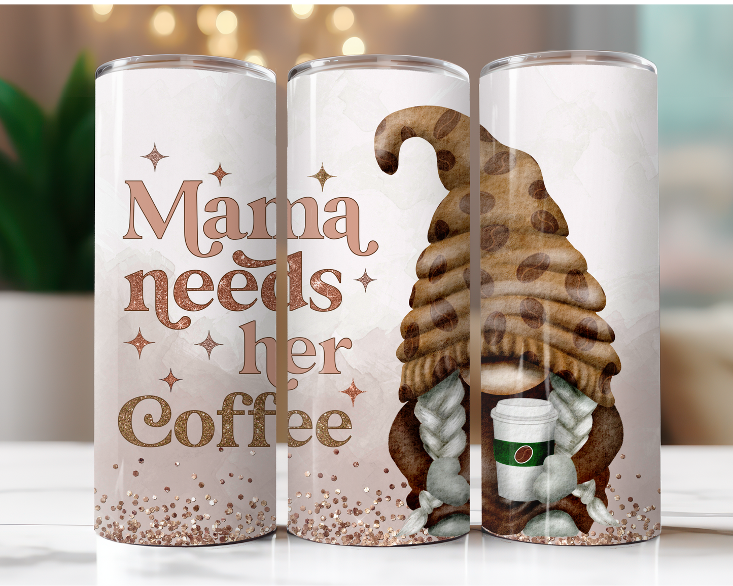 Mama Needs Her Coffee Gnome