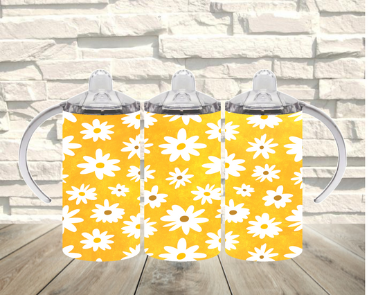 Yellow Daisy Sippy Cup