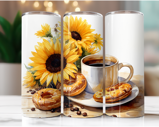 Sunflower and Coffee