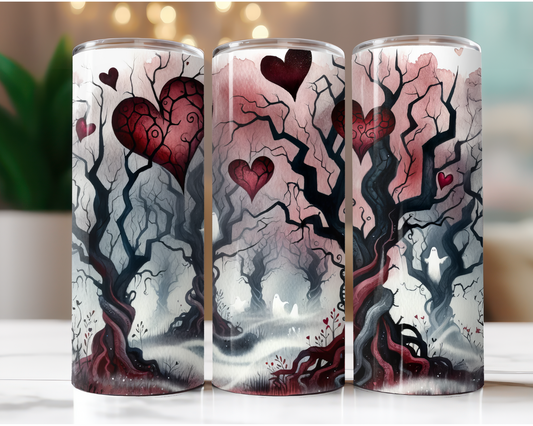 Spooky Woods with Hearts