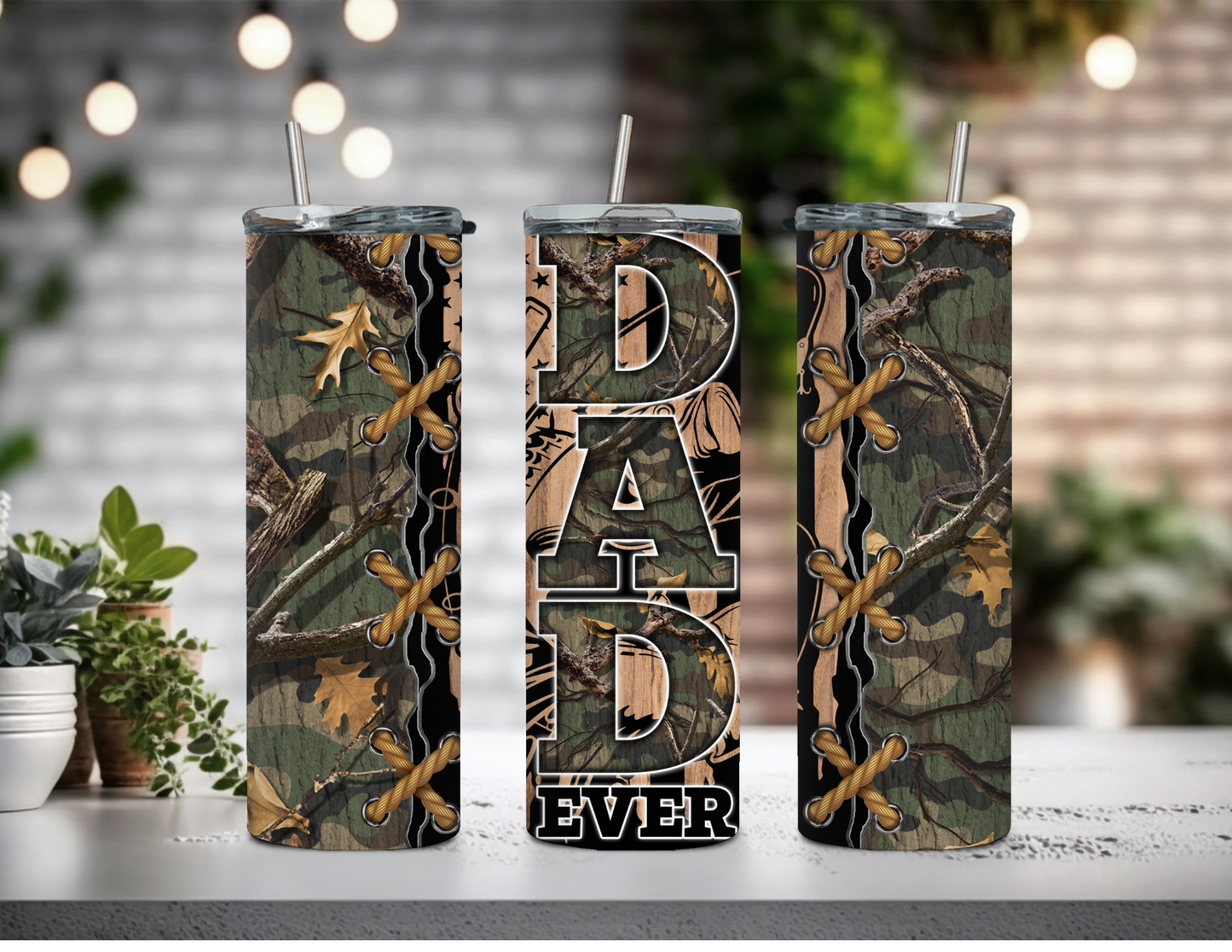 Best Dad Ever Fishing Hunting Camo