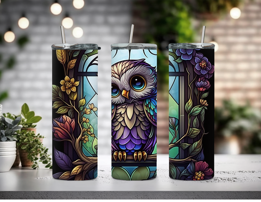 Stained Glass Owl