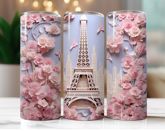 Eiffle Tower with Roses